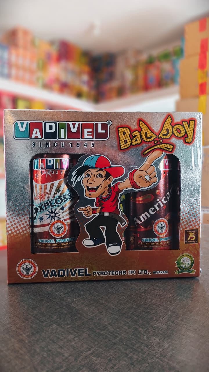 BAD BOYS TIN ( 3 Pcs )