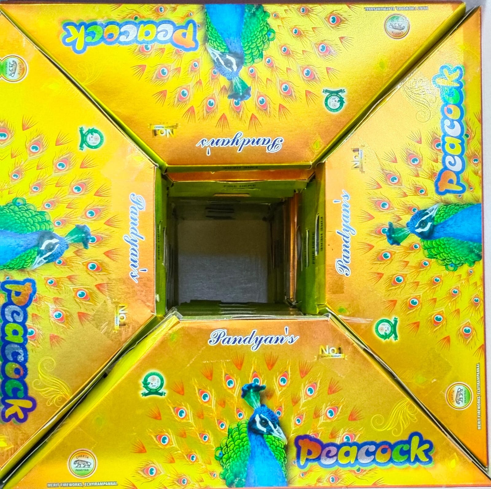 BADA PEACOCK (3 COLOUR CHANGING)