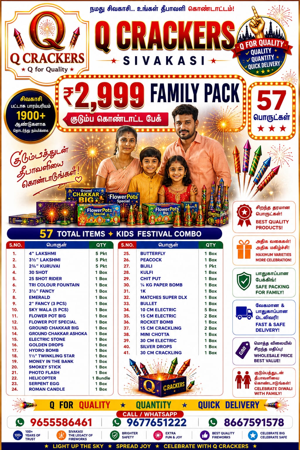BUDGET FAMILY PACK