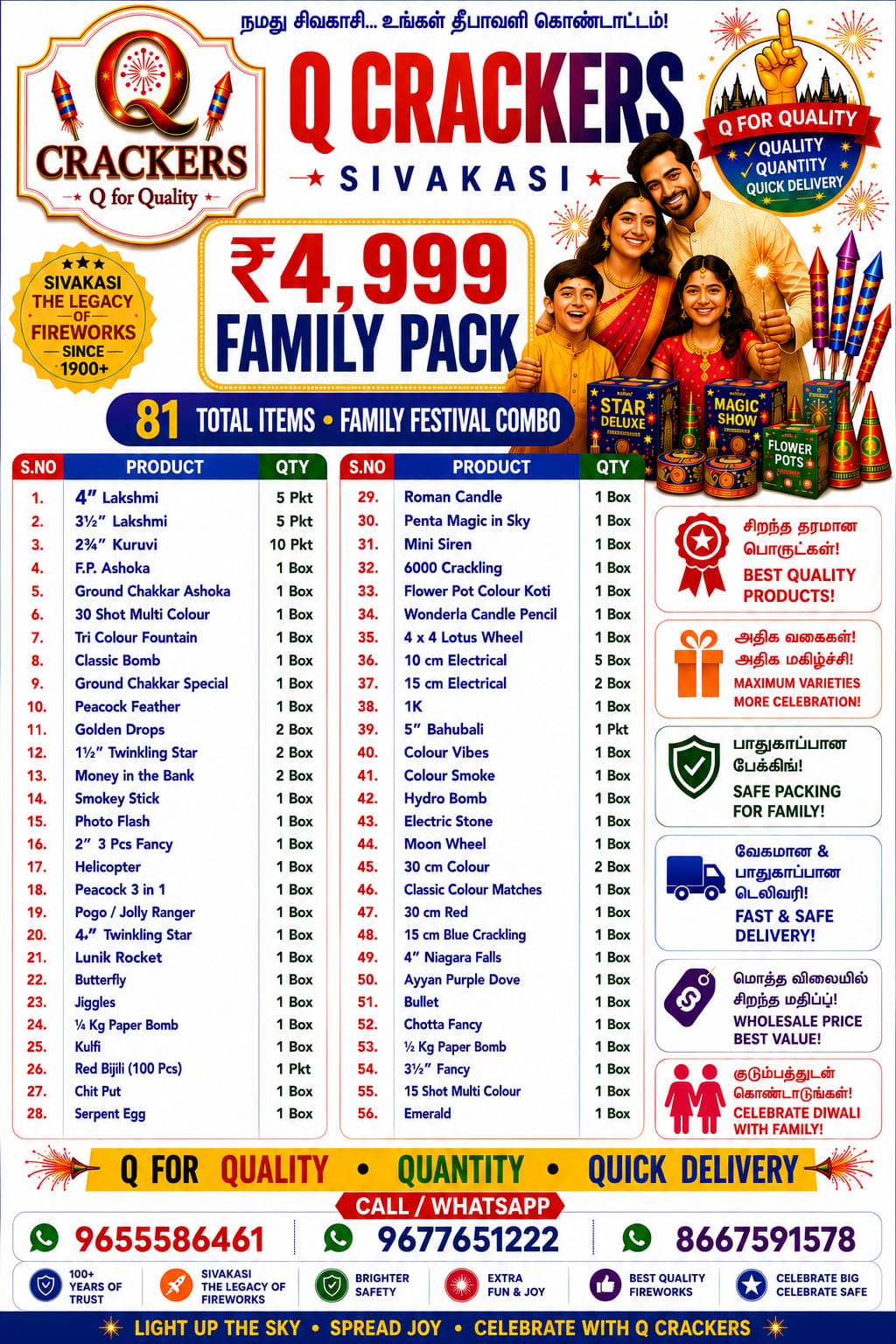 MEGA FAMILY PACK