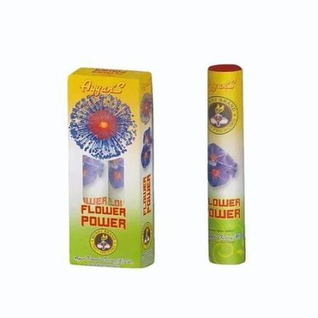FLOWER POWER (Blue with Red Eye)